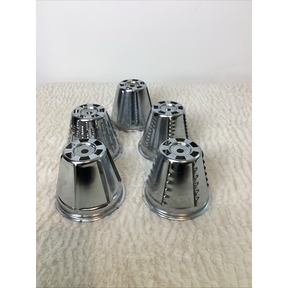Set of 5 Rival Cones for Vintage Grind-O-Matic N1 - N5 Metal Meat Cheese - Picture 9 of 9